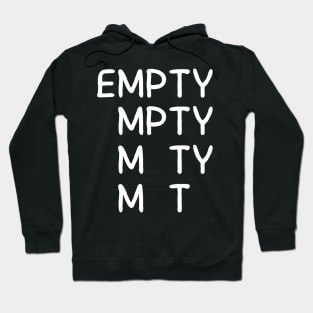 funny empty Hoodie